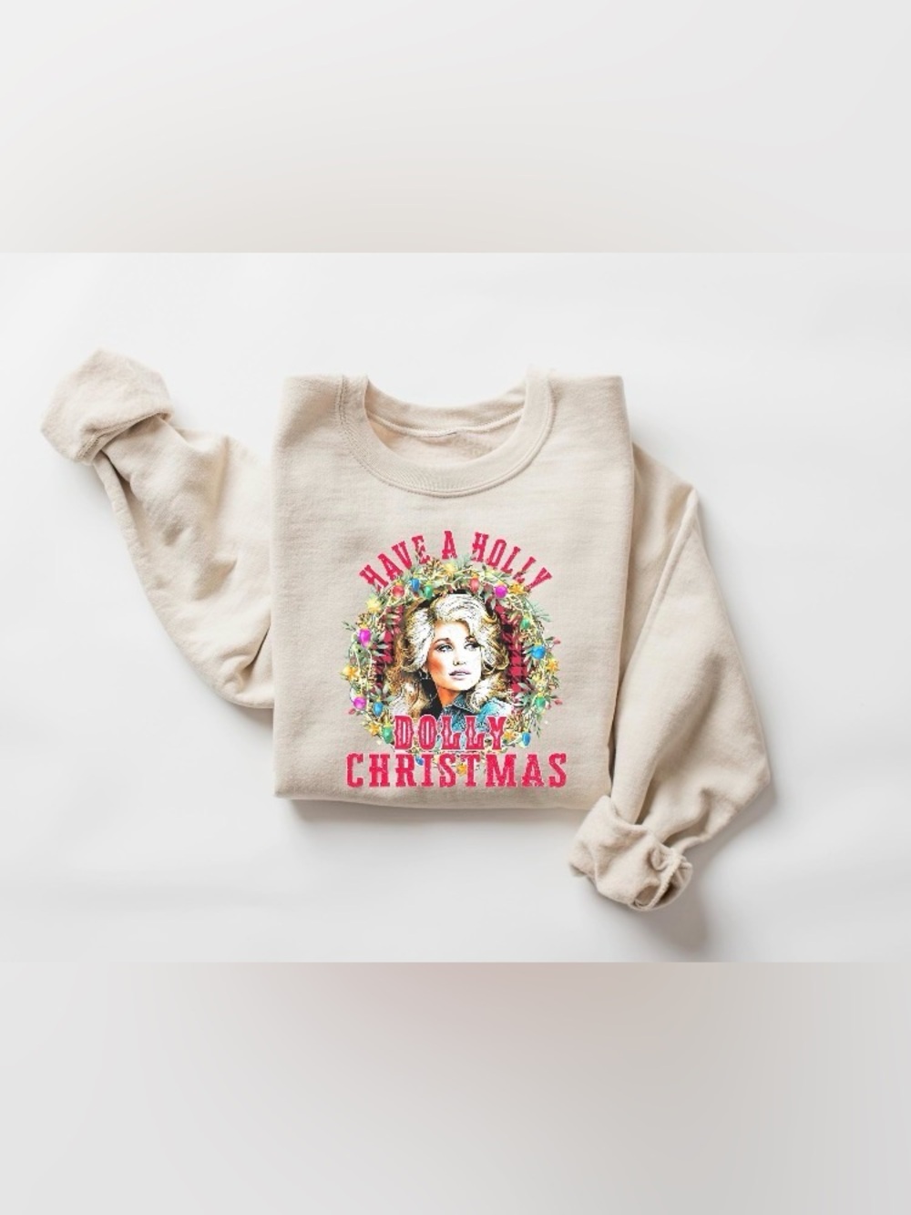 Have A Holly Dolly Christmas Cowgirl Christmas, Western Christmas Sweatshirt